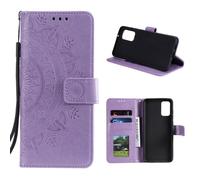 Samsung Galaxy M31s Housse de téléphone portable Flip Case Cover Housse de protection Mandala Lila