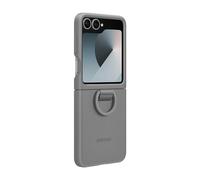 Samsung Galaxy Official Silicone Case with Ring for Galaxy Z Flip6, Grey Silicon