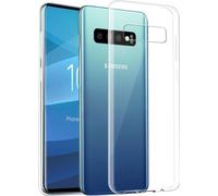 Samsung Galaxy S10 Housse transparente en silicone pour téléphone portable Couverture claire