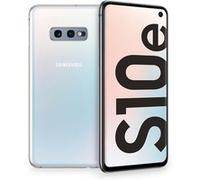 Samsung Galaxy S10e - 4G smartphone - double SIM - RAM 6 Go / Mémoire interne 128 Go - microSD slot - écran OEL - 5.8" - 2280 x 1080 pixels - 2x caméras arrière 12 MP, 16 MP - front camera 10 MP - pri