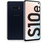 Samsung Galaxy S10e - 4G smartphone - double SIM - RAM 6 Go / Mémoire interne 128 Go - microSD slot - écran OEL - 5.8" - 2280 x 1080 pixels - 2x caméras arrière 12 MP, 16 MP - front camera 10 MP - noi