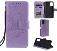 Samsung Galaxy S20 Housse téléphone portable Flip Case Housse de protection Cover Mandala Lila