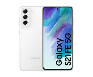 Samsung Galaxy S21 FE (5G) 128 Go, Blanc, débloqué