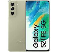 Samsung Galaxy S21 FE 5G Smartphone Android, écran AMOLED dynamique 6,4", batterie 4500 mAh, 128 Go/6 Go RAM, olive, garantie fabricant 36 mois