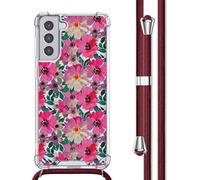 Samsung Galaxy S21 Plus Housse - plastique - imoshion Soft Case, Housse avec bande, Backcover - multicolore