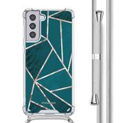 Samsung Galaxy S21 Plus Housse - plastique - imoshion Soft Case, Housse avec bande, Backcover - multicolore