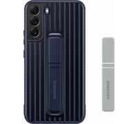 SAMSUNG Galaxy S22+ Coque arrière protectrice avec support Bleu SAMSUNG Galaxy S22+