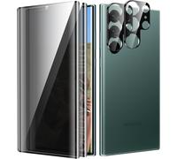 Samsung Galaxy S22 Ultra Screen Protector, Anti-Spy Screen Protector For Samsung Galaxy S22 Ultra, Bubble Free, Case Friendly, Anti-Scratch [2+2 Pack]