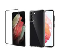 Samsung Galaxy S24 5G coque tpu protection et vitre full noir