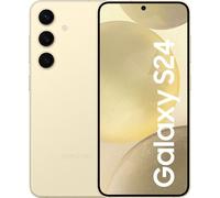 Samsung Galaxy S24 AI Smartphone, 6.2'' FHD+ Dynamic AMOLED 2X display, 50MP camera, 8GB RAM, 256GB, 4,000mAh, Amber Yellow