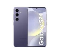 Samsung Galaxy S24 AI Smartphone Android sans contrat, 8 Go de RAM, 128 Go de mémoire, appareil photo 50 MP, longue durée de vie, violet cobalt