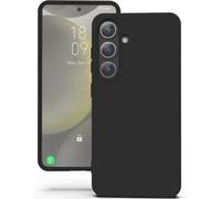 Samsung Galaxy S24 Case, Soft Silicone Case With Precise Cutouts For Camera, Ultra Thin Design, 360 Degree Protection Raised Edges - Black