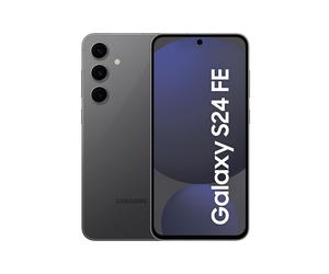 Samsung Galaxy S24 FE Graphite SM-S721BZKDEUE, Écran 6.7" Dynamic AMOLED 2X 120Hz, Exynos 2400, 8Go RAM, 128Go, 5G, Android 14, Batterie 4700mAh