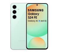 Samsung Galaxy S24 FE 17 cm (6.7") Double SIM Android 14 5G USB Type-C 8 Go 256 Go 4700 mAh Couleur menthe