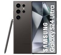 Samsung Galaxy S24 Ultra 17,3 cm (6.8") Double SIM 5G USB Type-C 12 Go 256 Go 5000 mAh Noir, Titane