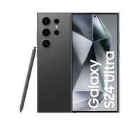 Samsung Galaxy S24 Ultra AI Smartphone, téléphone Portable Android sans contrat, 12 Go de RAM/256 Go de mémoire, Appareil Photo 200 MP, Stylet S, Longue durée de Vie, Noir Titane