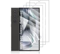 Samsung Galaxy S24 Ultra Hydrogel Film, 3 Pieces Hd Clear Soft Tpu Screen Protectors (No Tempered Glass)