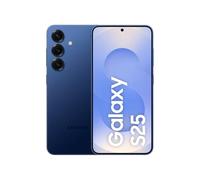 Samsung Galaxy S25 5G, 256 Go, 12 Go de RAM, Triple Appareil Photo 50+12+10, Grand écran de 6,2", Bleu Marine - dans ce modèle de 256 Go, Vous Obtenez Deux Fois la mémoire pour Le même Prix de 128 Go