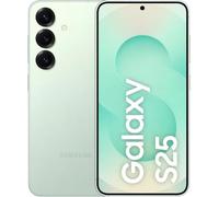 Samsung Galaxy S25 15,8 cm (6.2") Double SIM Android 15 5G USB Type-C 12 Go 256 Go 4000 mAh Couleur menthe