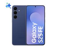 Samsung Galaxy S25 FE, Smartphone AI, affichage dynamique AMOLED 2 x 6,7 pouces, appareil photo 50 MP, 8 Go RAM, 256 Go, batterie 4900 mAh, marine (S731 Galaxy S25 FE 256 Go - NAVY)
