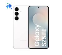Samsung Galaxy S25 FE 5G Blanc, Écran 6.7" Dynamic AMOLED 2X 120Hz, Exynos 2400, 8GB RAM, 256GB, Triple Caméra 50MP, Double SIM 5G, Batterie 4900mAh