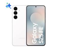 Samsung Galaxy S25 FE 5G Smartphone Android 15 Display AMOLED 6.7'' 256GB Bianco