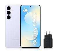 Samsung Galaxy S25 FE, Smartphone Android 5G avec Galaxy AI, 128 Go, Chargeur secteur rapide 25W inclus, Smartphone déverrouillé, Bleu Clair, Version FR