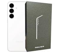 Samsung Galaxy S25 FE, Smartphone Android 5G avec Galaxy AI, 256 Go, Chargeur Secteur Rapide 25W Inclus, Smartphone déverrouillé, Blanc, Version FR