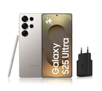 Samsung Galaxy S25 Ultra, Smartphone Android 5G avec Galaxy AI, 1 To, Chargeur secteur rapide 25W inclus, Smartphone déverrouillé, Gris Titane, Version FR