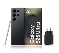 Samsung Galaxy S25 Ultra, Smartphone Android 5G avec Galaxy AI, 512 Go, Chargeur secteur rapide 25W inclus, Smartphone déverrouillé, Noir Titane, Version FR