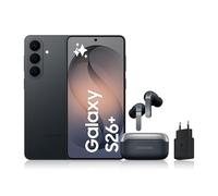 Samsung Galaxy S26+, Avec Galaxy AI, 512 Go, Noir, Et Samsung Galaxy Buds4 Pro, Noir, Chargeurs secteurs rapides 25W inclus, Version FR
