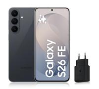 Samsung Galaxy S26 FE, Smartphone 5G, Graphite, 512 Go, Version FR | Galaxy AI, Éditeur Photo Assisté par IA, Appareil Photo 50MP, Recadrage Dynamique, Vidéo Super Stabilité, 4900 mAh, RAM 8 Go