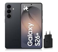 Samsung Galaxy S26+, Smartphone Android 5G avec Galaxy AI, 256 Go, Chargeur Secteur Rapide 25W Inclus, Smartphone déverrouillé, Noir, Version FR