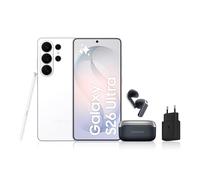 Samsung Galaxy S26 Ultra, avec Galaxy AI, 256 Go, Blanc Galaxy Buds4, Noir, Chargeurs secteurs Rapides 25W Inclus, Version FR