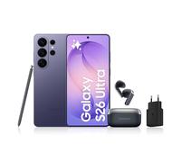 Samsung Galaxy S26 Ultra, avec Galaxy AI, 512 Go, Violet Galaxy Buds4, Noir, Chargeurs secteurs Rapides 25W Inclus, Version FR