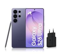 Samsung Galaxy S26 Ultra, Smartphone Android 5G avec Galaxy AI, 256 Go, Chargeur Secteur Rapide 25W Inclus, Smartphone déverrouillé, Violet, Version FR