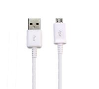 Samsung Galaxy S6 Cable 1.5 mètre Data USB à Micro USB Origine Samsung ECB-DU4EWE Blanc