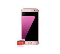 Samsung Galaxy S7 Smartphone Bundle (5,1 Pouces (12,9 cm) Écran Tactile, 32 Go de mémoire Interne, Android - Rose + Carte mémoire Samsung Evo Plus 128 Go [Exclusivité Amazon]