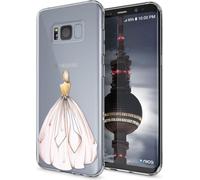 Samsung Galaxy S8 Coque NALIA, Slim silicone Motif Housse Princess Pink