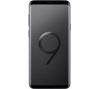 Samsung Galaxy S9+ - 4G smartphone - RAM 6 Go / Mémoire interne 128 Go - microSD slot - écran OEL - 6.2" - 2960 x 1440 pixels - 2x caméras arrière 12 MP, 12 MP - front camera 8 MP - noir minuit Noir m