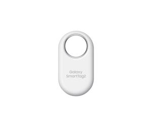 Samsung Galaxy SmartTag2 Blanc - Tracker Bluetooth 5.3, NFC, IP67, Autonomie 500j/700j (Éco), Pile CR2032, Portée 120m, 28.8x52.4x8mm, 13.75g