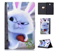 Samsung Galaxy Tab A 10.5 Case -PU Leather Soft TPU Slim Cover with Auto Wake/Sleep Function for Samsung Galaxy Tab A SM-T590 / SM-T595 10.5 inch 2018-Rabbit