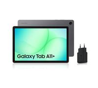 Samsung Galaxy Tab A11+ 5G 11" 256Go, Tablette Android IA, Design Fin et Épuré, Écran 90Hz, RAM 8 Go, 4 Haut-Parleurs, Dolby Atmos, Gris, Chargeur Secteur Rapide 25W Inclus, Version FR