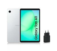 Samsung Galaxy Tab A11 8.7" WiFi 128 Go, Tablette Android, RAM 8 Go, Son 3D, Argent, Chargeur Secteur Rapide 25W Inclus, Version FR