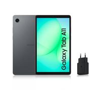 Samsung Galaxy Tab A11 8.7" WiFi 128 Go, Tablette Android, RAM 8 Go, Son 3D, Gris, Chargeur Secteur Rapide 25W Inclus, Version FR