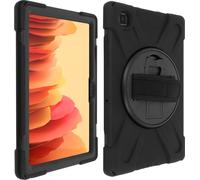 Samsung Galaxy Tab A7 10.4 2020 étui hybride antichoc poignée / support - Noir