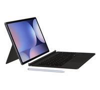 Samsung Galaxy Tab Book Cover Keyboard AI-Key pour Galaxy Tab S10+, S9+ et S9 FE+, Plateforme Amovible, expérience Semblable à Un PC, Partage de Clavier sans Fil, Version Internationale, Noir