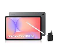 Samsung Galaxy Tab S10 Lite, 10.9", 5G, 128Go, Tablette Android, S Pen Inclus, Gris, Chargeur Secteur Rapide 25W Inclus, Version FR