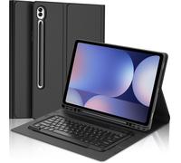 Samsung Galaxy Tab S10 Ultra/ S9 Ultra 14.6'' Clavier, Azerty Français Clavier Magnétique Bluetooth Sans Fil Etui Avec Pen Holder Pour Samsung Tab S10ultra 2024/S9 Ultra 2023, Noir[Z1437]