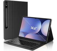 Samsung Galaxy Tab S10 Ultra / S9 Ultra Keyboard 14.6 Inches, French AZERTY Magnetic BT Wireless Keyboard Case for Tab S10Ultra 2024/S9Ultra 2023 ¿ Black